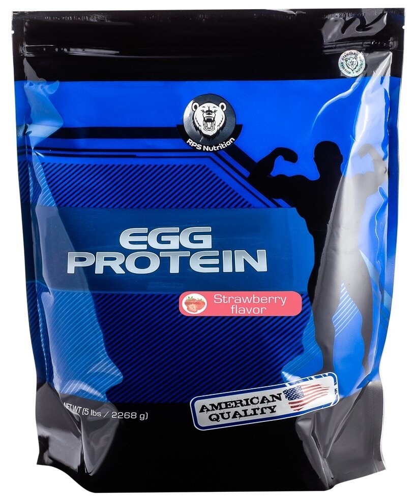 RPS Nutrition Egg Protein 2268 гр., клубника