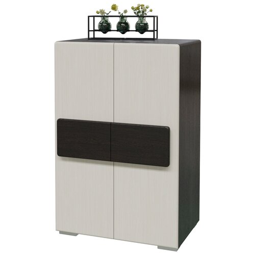 Тумба туалетная Престиж СП-11, цвет венге цаво/жемчужный лён