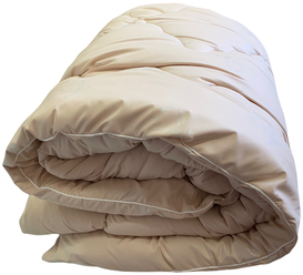 Одеяло Асика 1.5 спальное 150x210 см, зимнее с наполнителем верблюжья шерсть