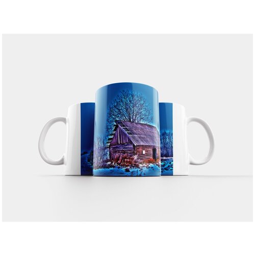 фото Кружка "дом, зима, снег" 320 мл lotsprints