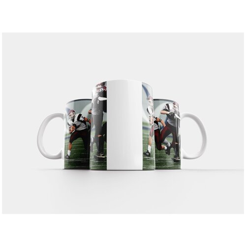 фото Кружка "американский футбол, футбол, по пути назад" 320 мл lotsprints