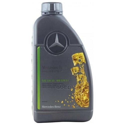 MERCEDES-BENZ Масло Моторное Синтетическое Genuine 5w-30, 1л