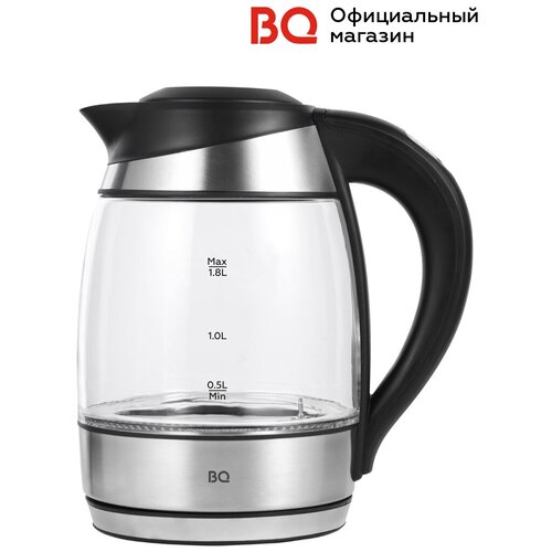Электрический чайник BQ KT1735G Black-Steel черный серебристый 350000₽