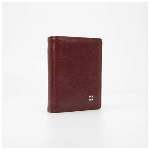 фото Кошелёк на магните, цвет бордовый noname