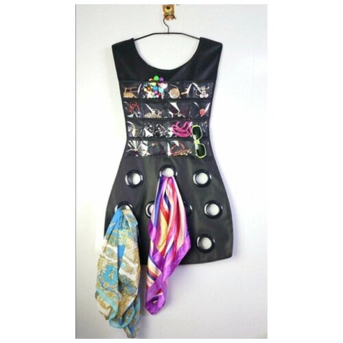 Органайзер для подвесных украшений двухсторонний в форме платья