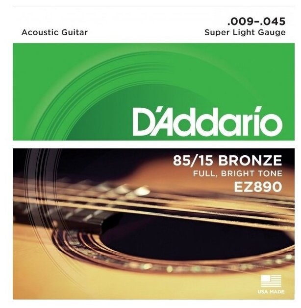 D ADDARIO EZ890 Струны для акустической гитары