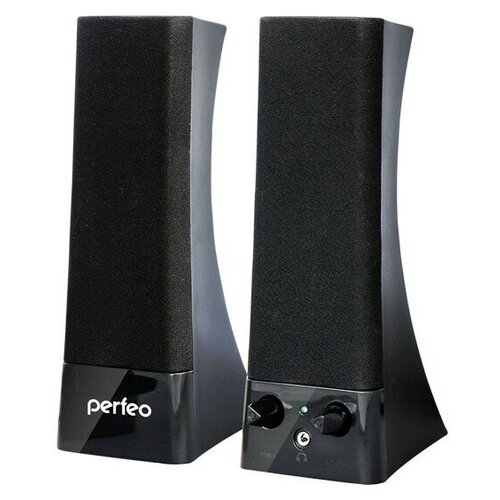 Колонки Perfeo TOWER 20 мощность 2х3 Вт RMS чёрн USB PF-532 134000₽
