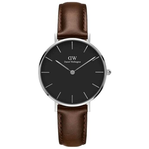 фото Наручные часы daniel wellington petite, коричневый