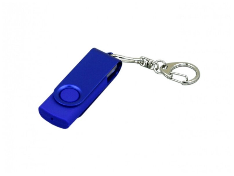 Флешка для нанесения Квебек Solid (8 Гб / GB USB 2.0 Темно - синий/Dark Blue 031 VF- 501)