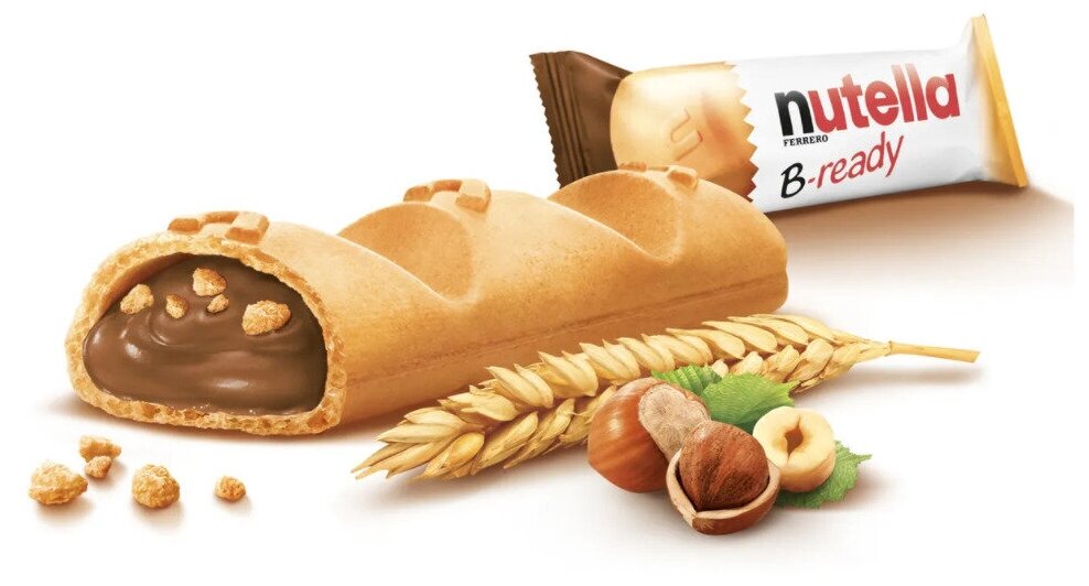 Вафельный батончик Nutella B-Ready Нутелла, 10 шт x 22 г — фото 1