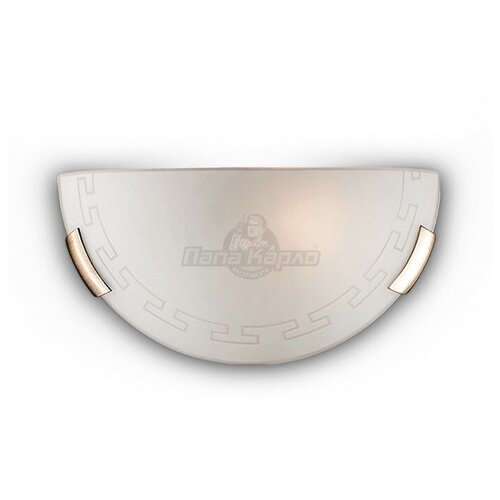 фото Sonex 061 sn 105 бра стекло e27 1*100вт 300х160 greca сонекс
