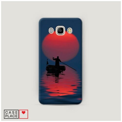 фото Чехол пластиковый samsung galaxy j5 2016 закат 9 case place