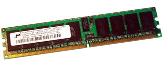 Оперативная память Micron 512 МБ DDR2 400 МГц DIMM CL3 MT9HTF6472Y-40EA1