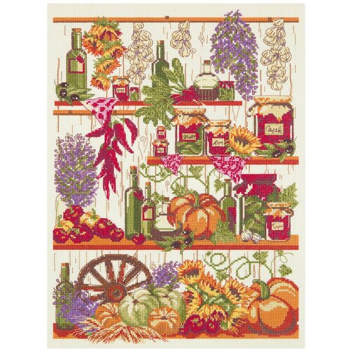 фото Набор для вышивания panna "кладовая осени" 23x32.5 см