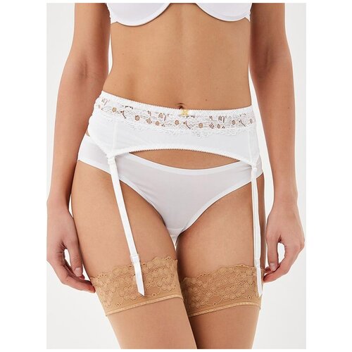 фото Пояс для чулок luce del sole , белый