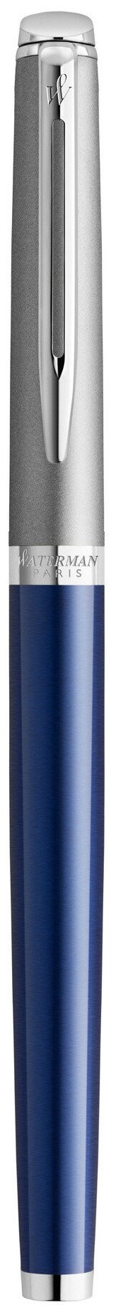 Waterman 2146618 Ручка-роллер waterman hemisphere, matte ss blue ct