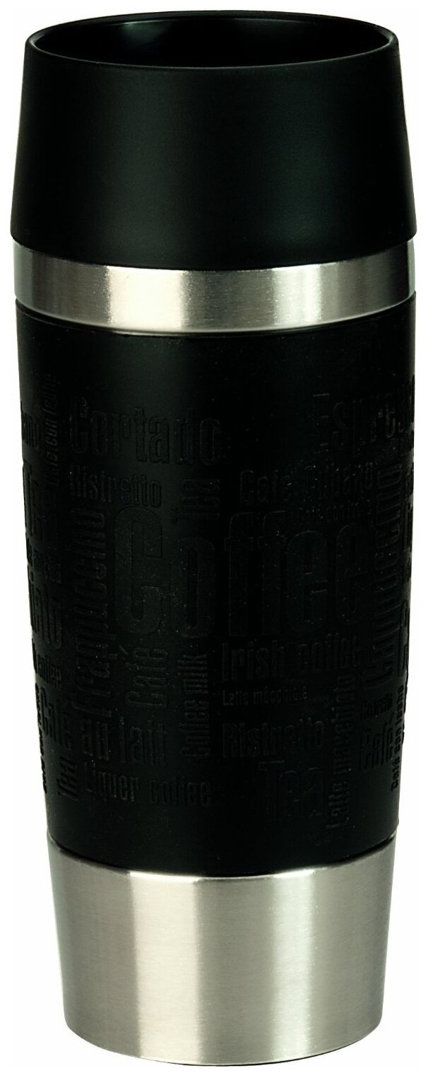 Термокружка Emsa Travel Mug Box N2014006, 0.36 л, черная