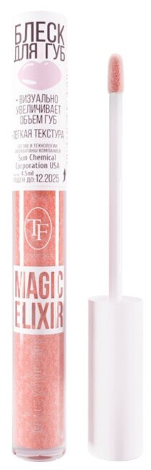 Блеск для губ TF Cosmetics MAGIC ELIXIR CTL21 т.005 Розовый голографик 3,5 мл