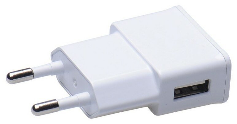 Адаптер питания USB 5В 1А белый (DS6188)