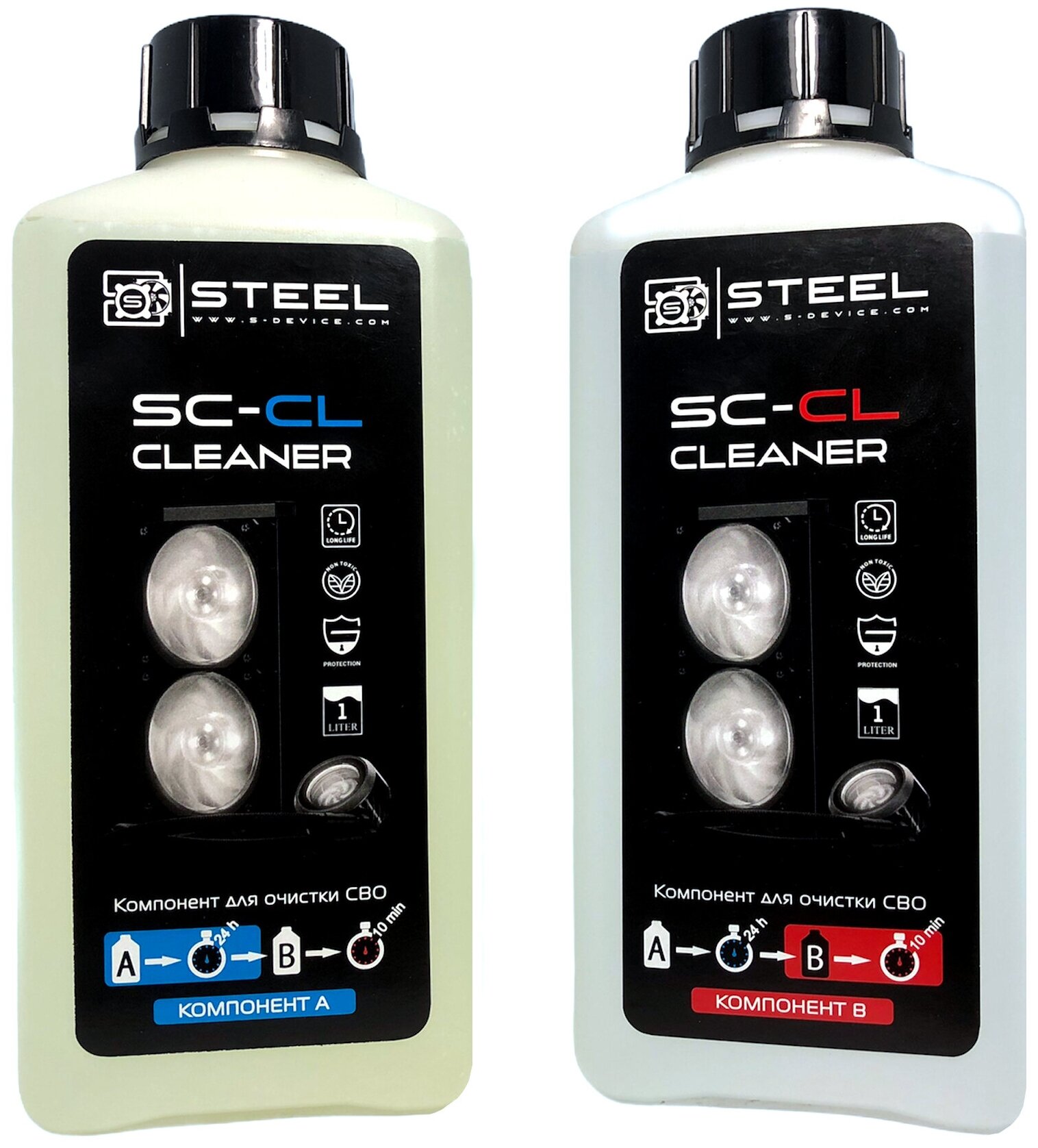 !STEEL Coolant Cleaner комплект для очистки СВО