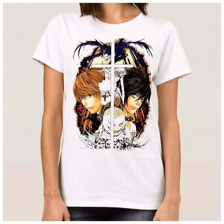 Футболка DreamShirts Death Note Женская белая 