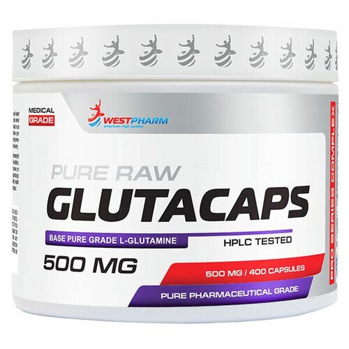 WestPharm GLUTACAPS 400 капсул, 500 мг