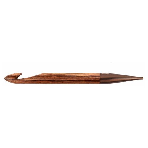 Крючок для вязания тунисский, съемный Ginger 6,5мм, KnitPro, 31268 крючок для вязания тунисский съемный ginger 10мм knitpro 31272
