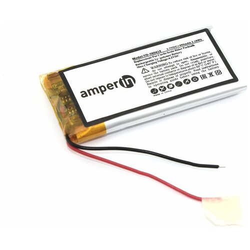 аккумуляторная батарея ibatt 850mah для canon mvx430 Аккумуляторная батарея (АКБ) Amperin для моногарнитуры Cardo Scala Rider Packtalk, 3.7В, 850мАч, Li-Pol