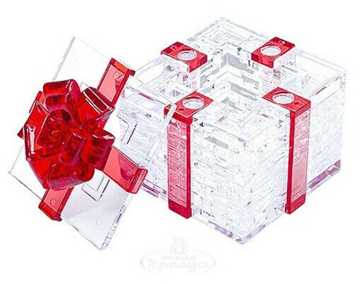 Головоломка 3D Crystal Puzzle Подарок цвет: прозрачный - фото №11