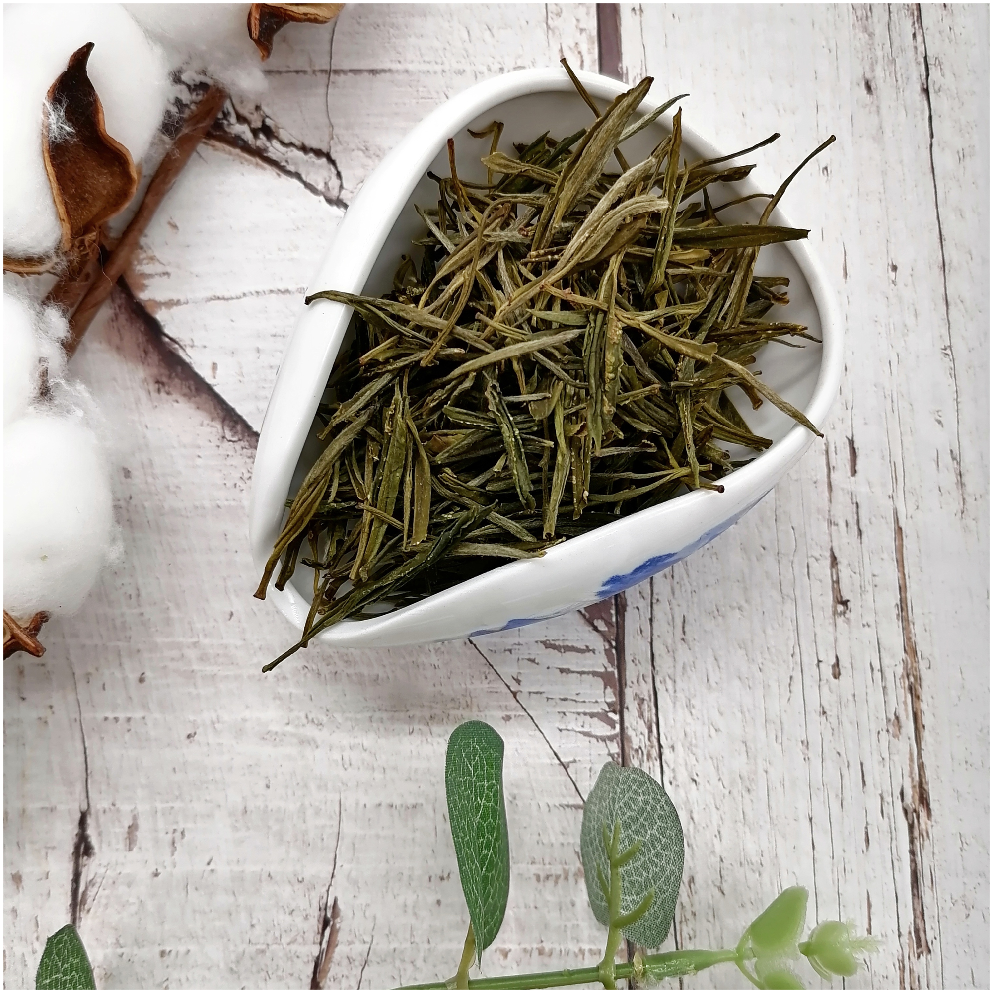 Зеленый чай Хуаншань Маофэн 50гр / рассыпной листовой / Китайский чай - фотография № 9
