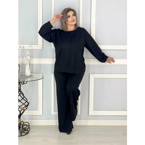 Костюм, размер 56, черный