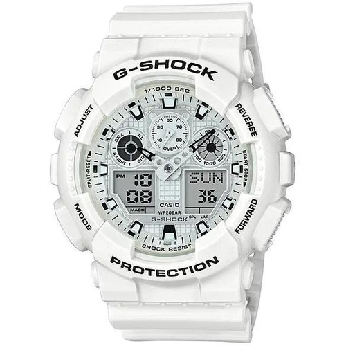 фото Наручные часы casio g-shock, белый