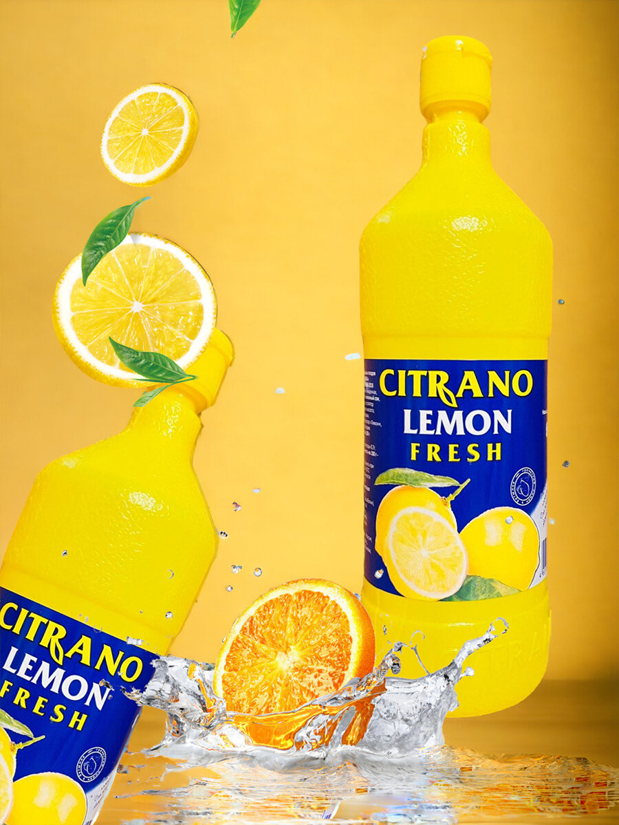 Сок лимонный LEMON FRESH 1000 мл Лимонная приправа Россия - фотография № 2