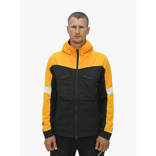 фото Толстовка igan, размер 2xl, желтый, черный