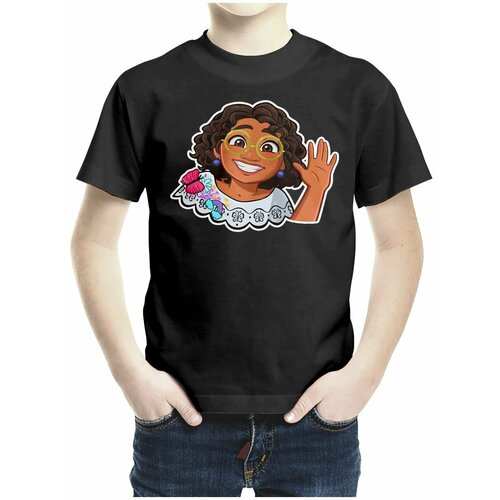 фото Футболка каждому своё, размер 128, черный