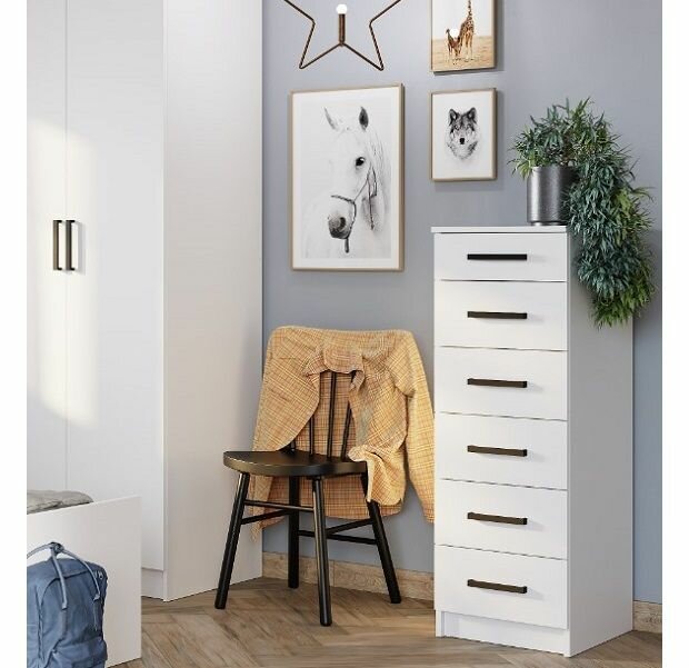 фото Комод высокий Фьюжн КМ-04