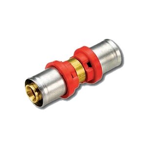 фото Муфта прессовая двусторонняя Tiemme 16x2,0 - 16x2,0