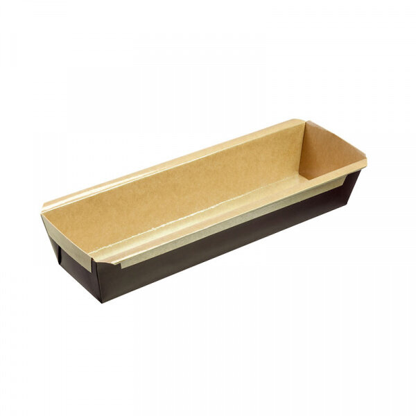 фото Форма бумажная для выпечки Прямоугольная 22,7х6,5 см.