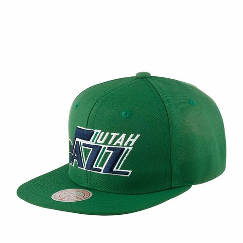 фото Бейсболка mitchell & ness, размер onesize, зеленый