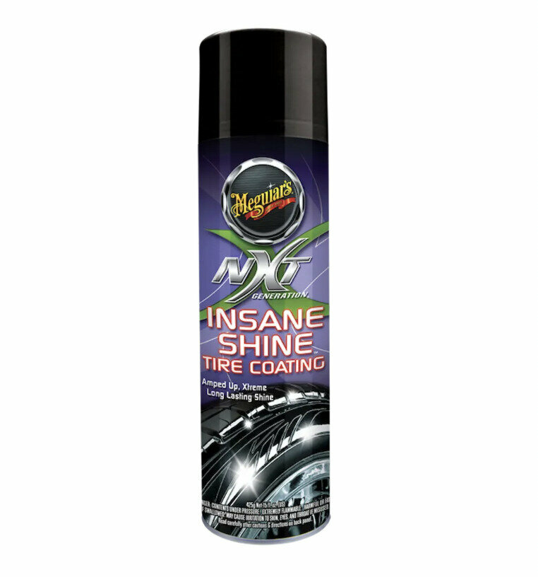 Meguiar's Спрей Для Шин NXT Generation Insane Shine Tire Coating , 444 мл. G13115