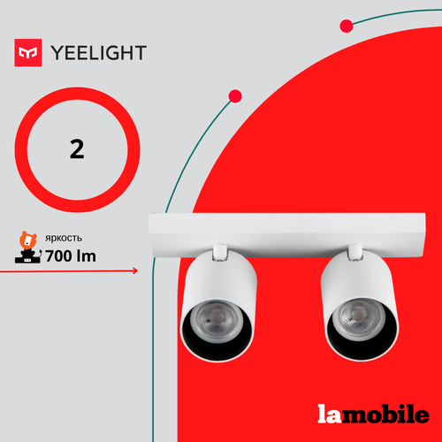 Спот Yeelight Double Spotlight C2201 (2 лампы), белый