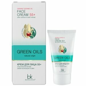 BELКOSMEX БК GREEN OILS крем д/лица 55+ ультрапитание ревитализация кожи 40г