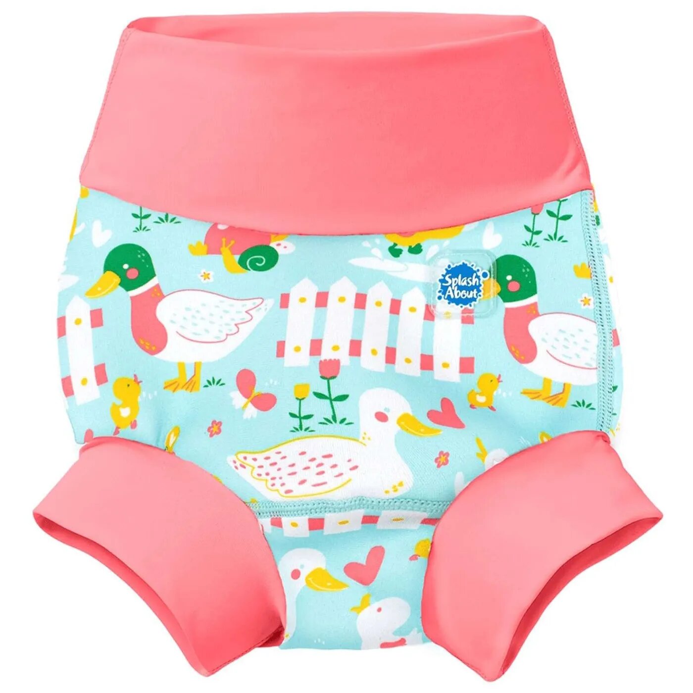 Подгузник для плавания Splash About Happy Nappy Уточки XL