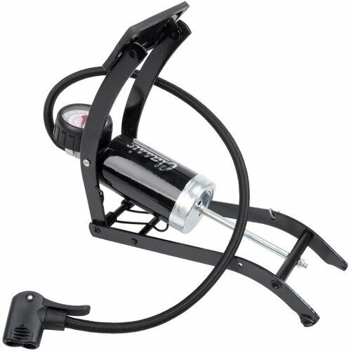 Beto Насос 5-470344 ножной сталь складн с манометром до 7Бар100PSI универсальн 2 головки для AV DV FV на шланге 60см черный CLASSIC 185500₽