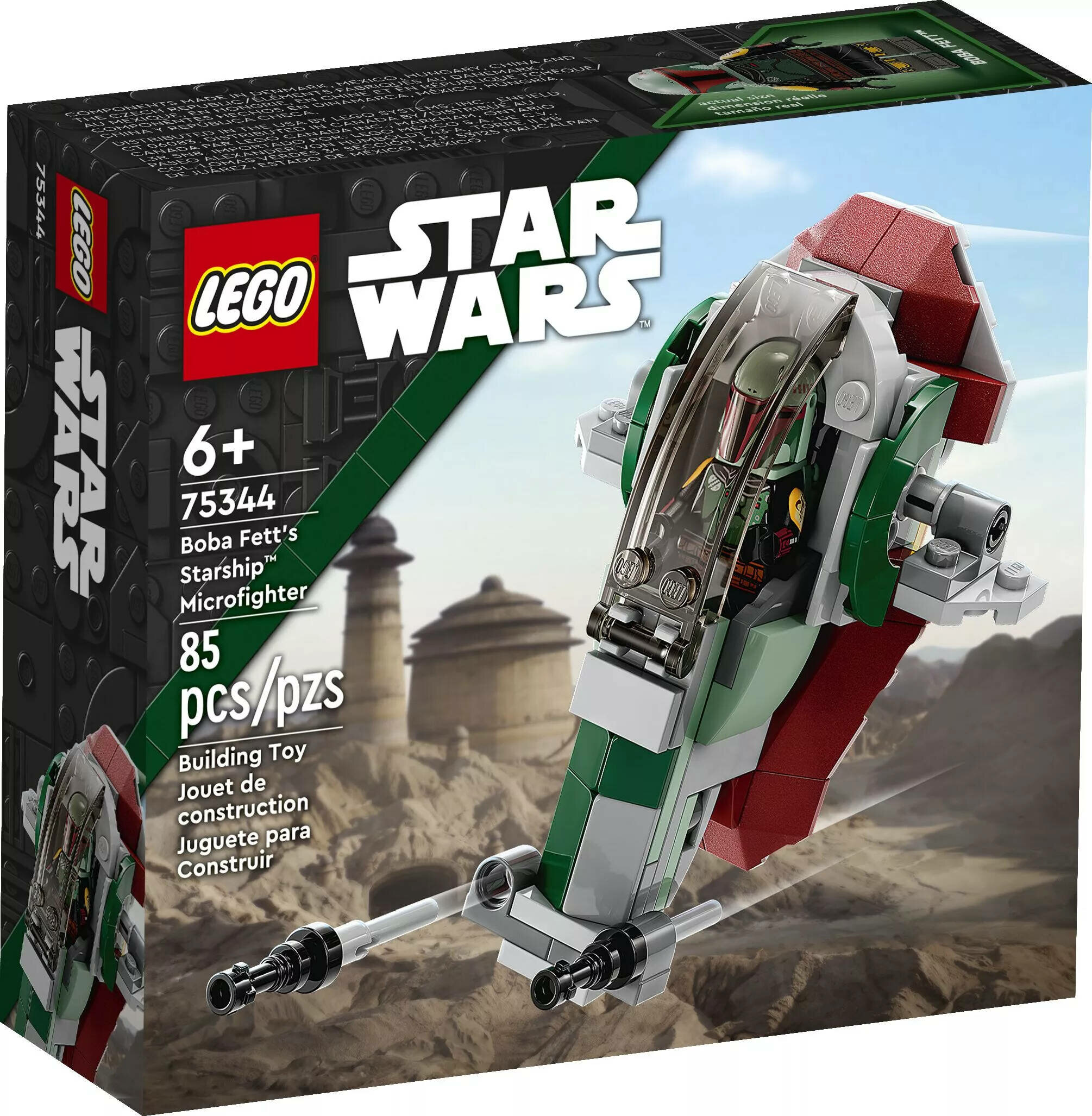 LEGO Star Wars 75344 Звездный микроистребитель Бобы Фетта