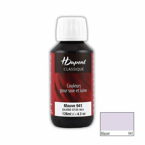 фото Краска для шелка h dupont classiс, 125мл, du0600125 (941 розово-фиолетовый) hdupont