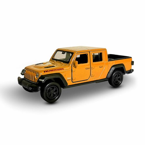 Машинка WELLY JEEP GLADIATOR Оранжевый / модель машины 1:38 с пружинным механизмом машинка welly 2007 jeep wrangler rubicon зеленый модель машины 1 38 с пружинным механизмом