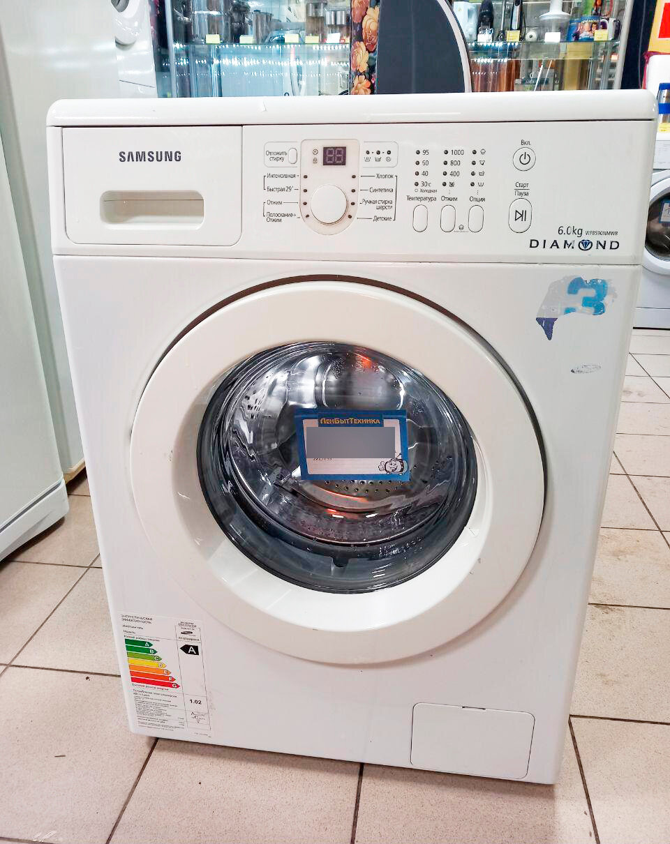 Стиральная машина Samsung WF8590NMW8DYLP