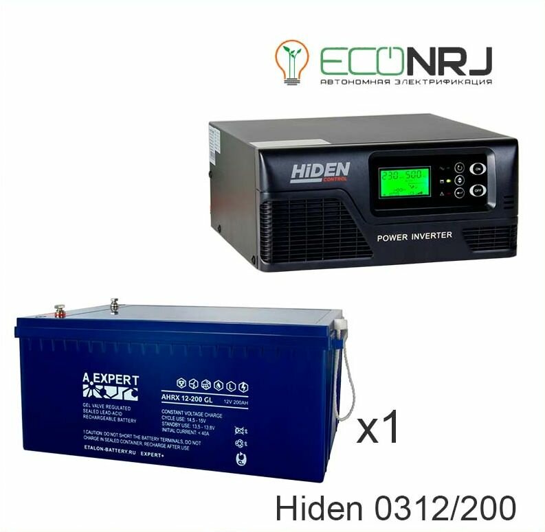 ИБП Hiden Control HPS20-0312 + ETALON AHRX 12-200 GL