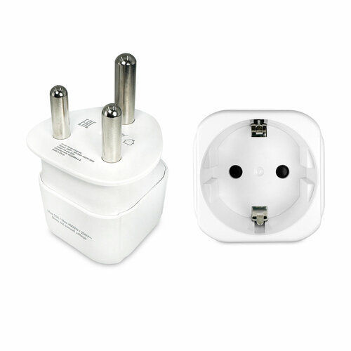 Переходник Flyandtrip на вилку ЮАР тип M в комплекте 2 шт 1701₽